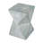 Eos 18.5"H Modern Geometric MGO Side Table with Faux Marble Finish-125959556