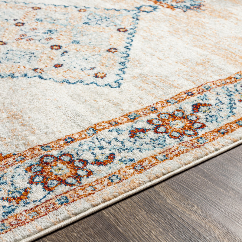Aldusa Oriental Indoor Rug, Rectangle 5'3" x 7'