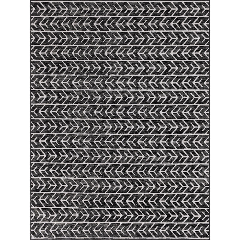 Tapis d'extérieur couleur crépuscule Claudia, Rectangle 9 pi x 12 pi