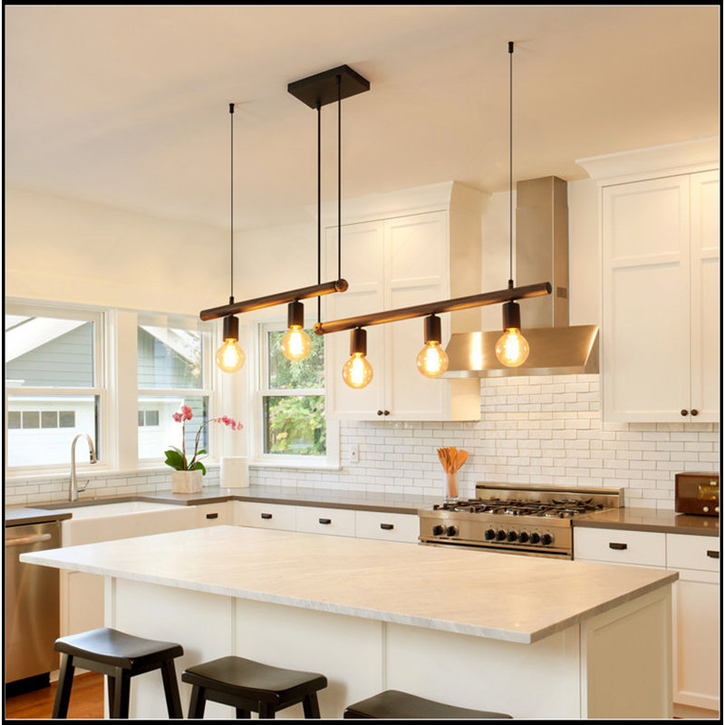 5 - Light Kitchen Island Pendant Light[No Bulb]