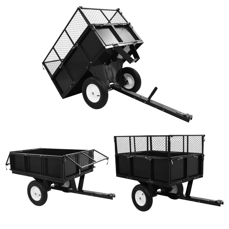 Razmig 103cm H x 153cm W x 77cm D 300kg Hand Truck Trolley