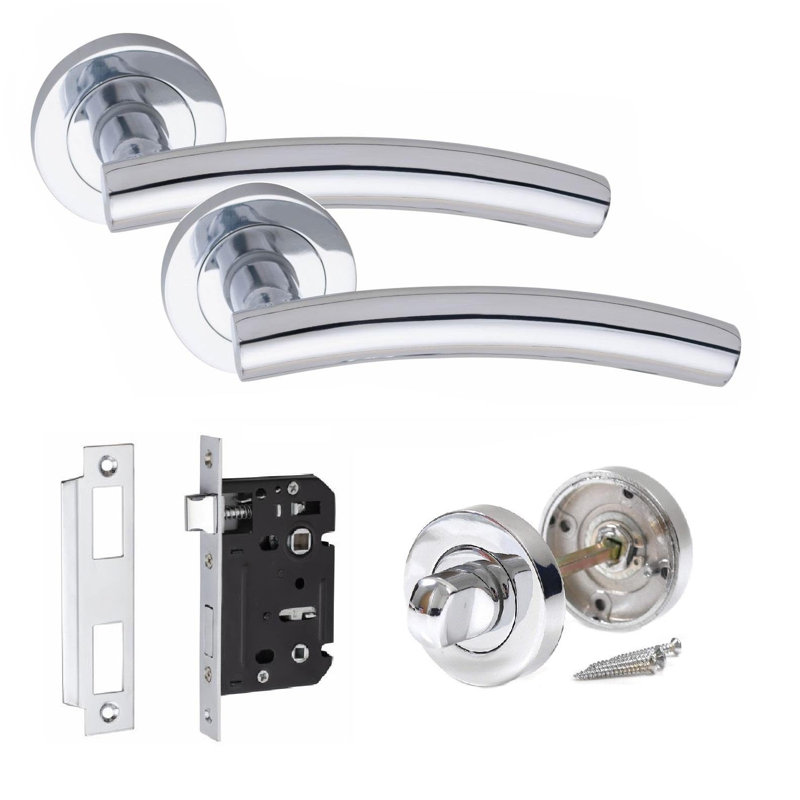 Bathroom Classic Door Handles Set