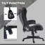 Fauteuil de bureau vibrant à 6 points avec massage lombaire