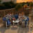 6 - Person Aluminum Patio Conversation Furniture Set with Table-1987669881