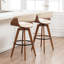 Tabouret de comptoir pivotant 26 po Joeanne-994043814