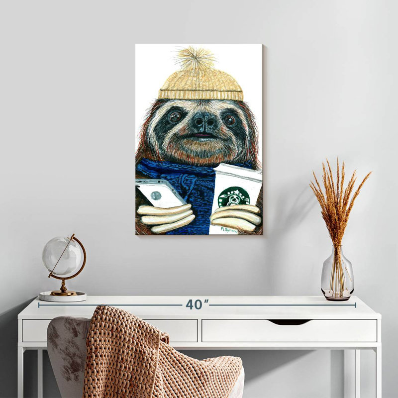 Brampt Urban Sloth, 24" H x 16" W