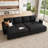 Anureet Honbay Modular Sleeper Sectional Sofa Couch U-Shaped Sofa Bed-115354310