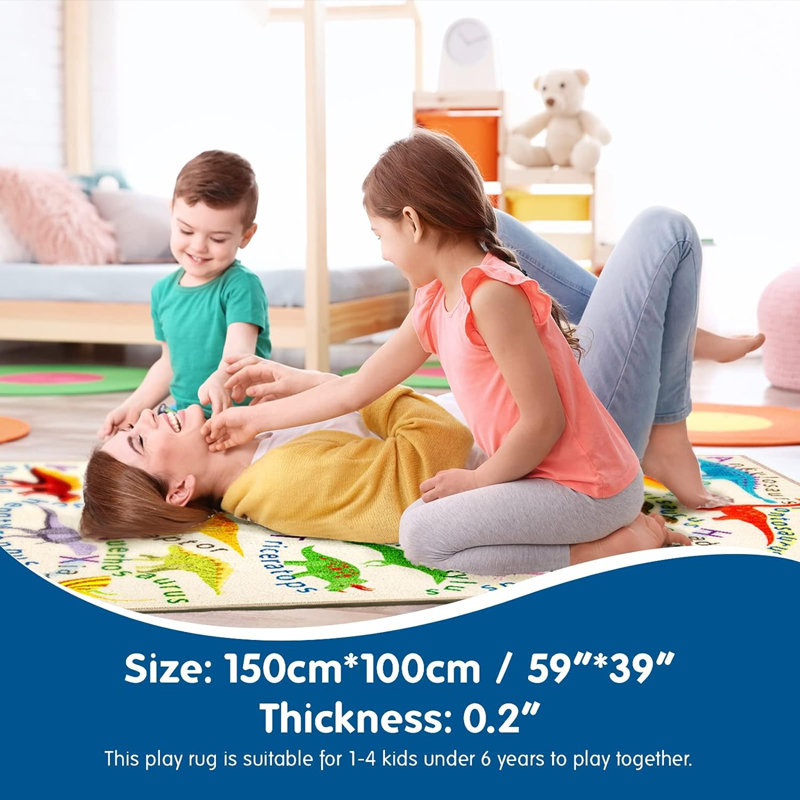 Adithri Rectangle Polyester Rug