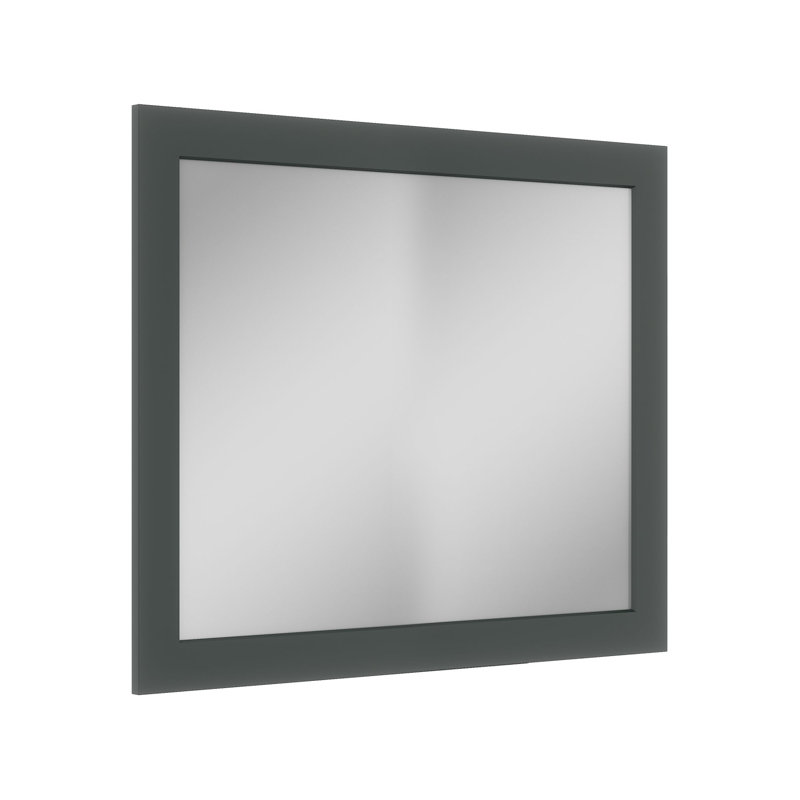 Miroir de coiffeuse encadré de style Shaker, 91,4 cm x 86,4 cm, vert, E2E3225628124C5A8D7E8EA284ECA37E, Vert