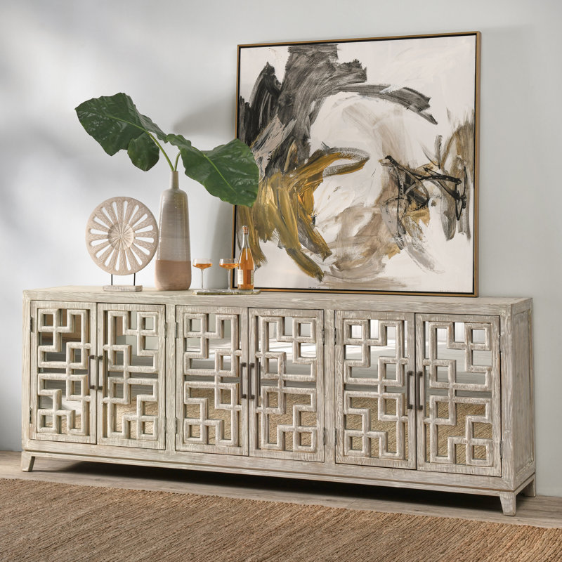 Arley 6Dr Sideboard By Classic Home, Ivory