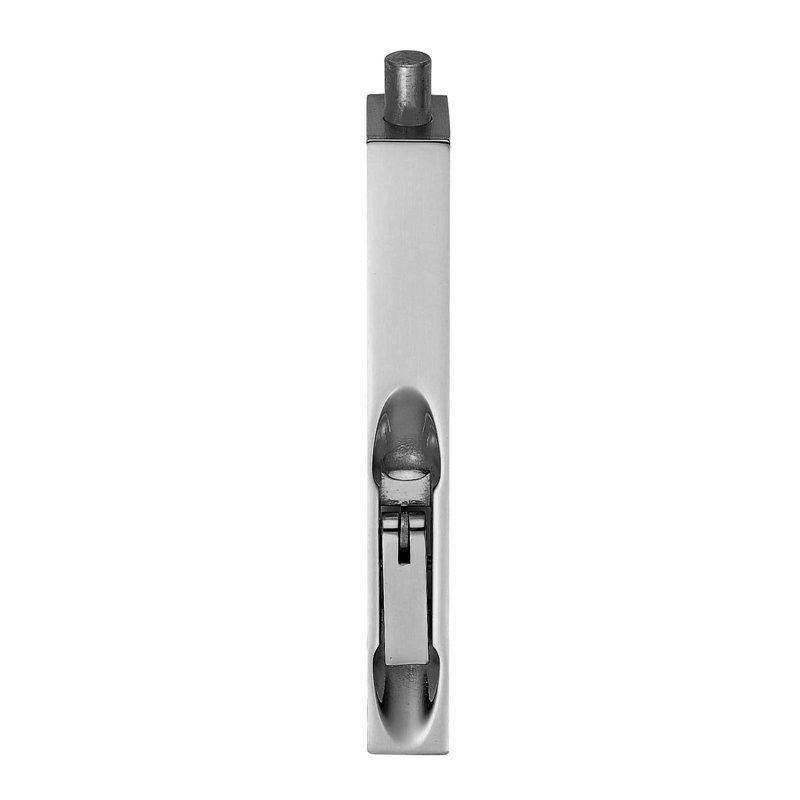 Flush Bolt, 2cm H x 15.2cm W x 3.4cm D, Polished Chrome
