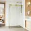 Winslow 46.5 in. W x 74 in. H Frameless Sliding Rectangle Shower Enclosure-2035469715
