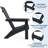 Heimo Weather-Resistant Foldable Adirondack Chair-289562978
