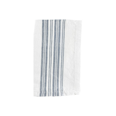 Ensemble de 4 serviettes Dinard gris anthracite