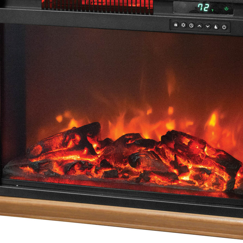 Lifesmart 28.3 " W Electric Fireplace