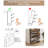 Shoe Cabinet With 3 Flip Drawers & 2 Drawers-1630383349