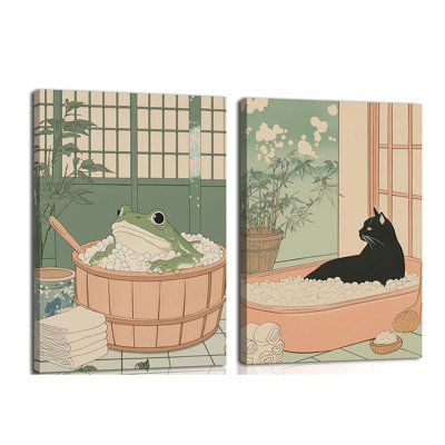 2 Piece Wrapped Canvas Print