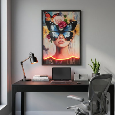 Birds Wall Decor on Canvas