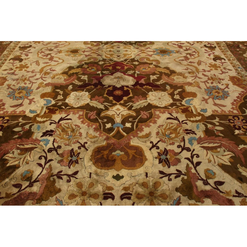 Shahrestan One-of-a-Kind 9’9”x12’10” Hand Knotted Area Rug
