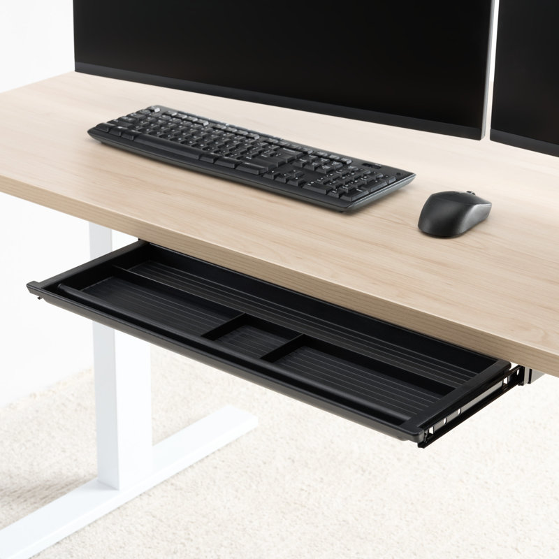 Tiroir de rangement sous le bureau Bush Business Furniture, Noir