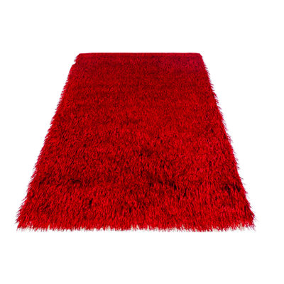 Salsa Solid Colour Hand Woven Shag Area Rug