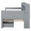 Lit de jour simple en bois avec 3 tiroirs, ports USB et bureau-1600887237