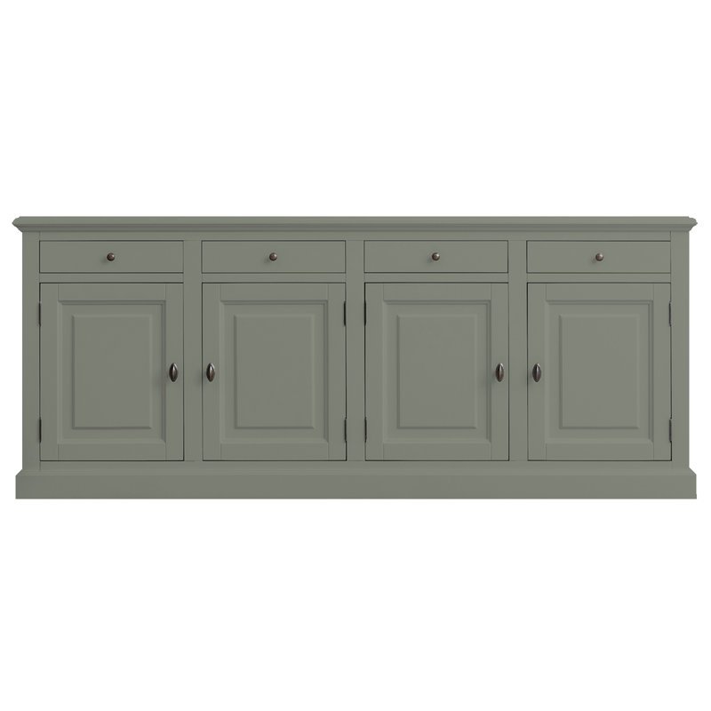 Chapne 230cm Sideboard, Concrete Gray
