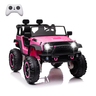 Camion 2 places 24V pour enfants, voiture électrique avec télécommande