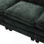 106" U-Shaped Sectional Cloud Sofa For Living Room – Upholstered Comfy Modular Sofa, 4-Seat Chenille U-Shaped Sleeper With Chaise Lounge, Ottoman & Pillows-1689083408-1689083437