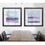 Violet gris I - ensemble de 2 cadres photo-1668630713