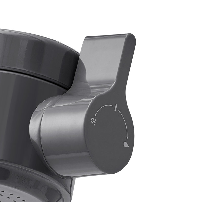 Filtres à eau pour robinet, purificateur d'eau pour évier horizontal de cuisine, Gris