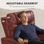 Power Recliner Chair, Home Theatre Seating with Adjustable Headrest, USB & Type C Port, LED Light & Armrest Storage-27409588