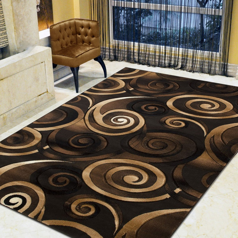 Tapis chocolat Aftan, Rectangle 5 pi x 7 pi