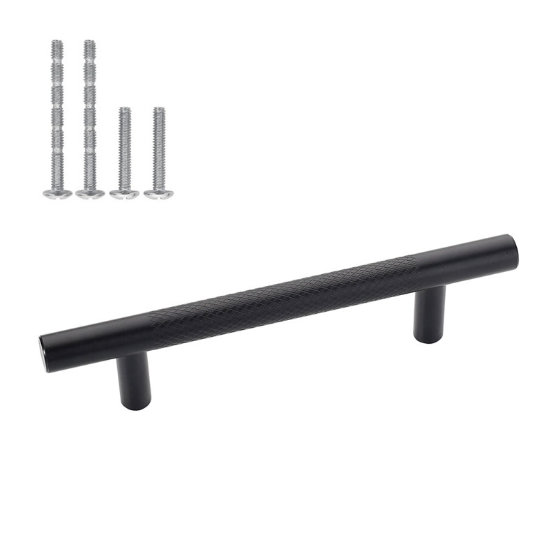 6 1/4" Center Bar Pull Multipack, Matte Black