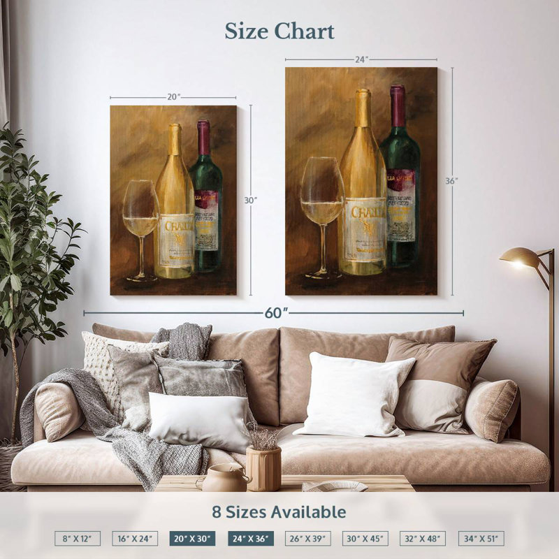 Yarlin Wine Salute, 36" H x 24" W