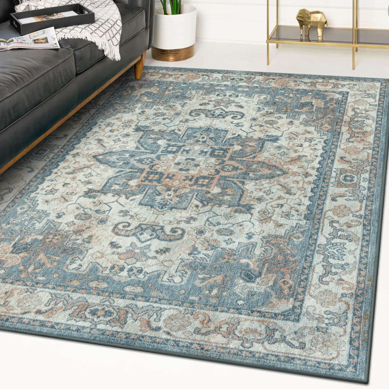 Lussi Paisley Indoor Rug, Rectangle 8' x 10'
