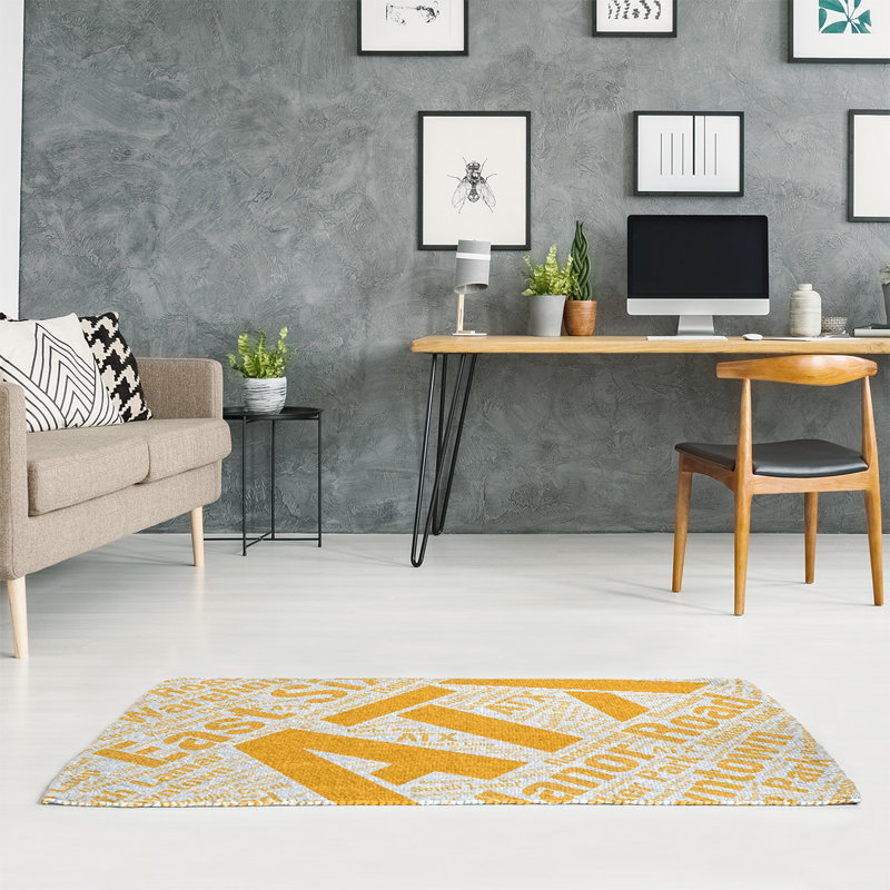 Chenille Indoor Rug, Rectangle 4' x 6'