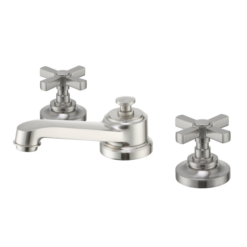 2-handle Bathroom Faucet, Brushed Nickel