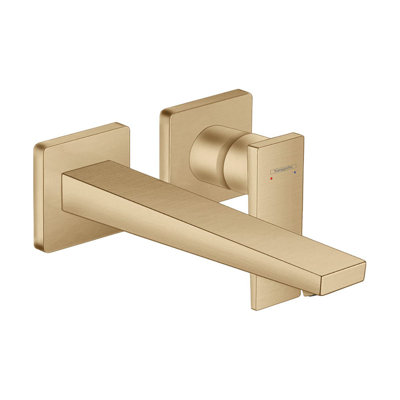 Metropol Low-Flow Wall-Mounted Bathroom Faucet