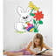 Adhésif décoratif lapin de Pâques-15395467