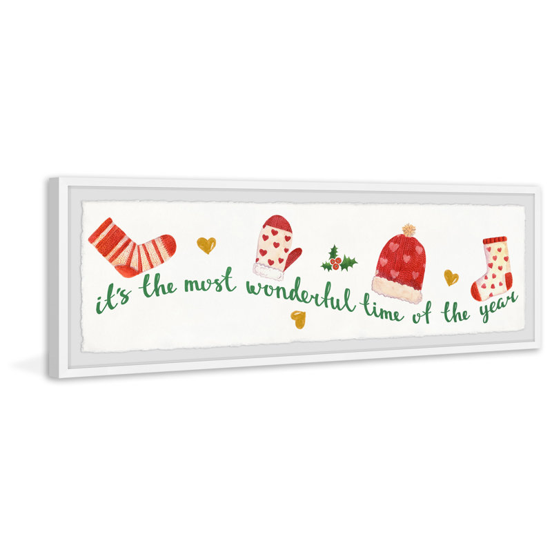 Tis The Season - Single Picture Frame Panoramic Print, 25cm H x 76cm W x 3.81cm D
