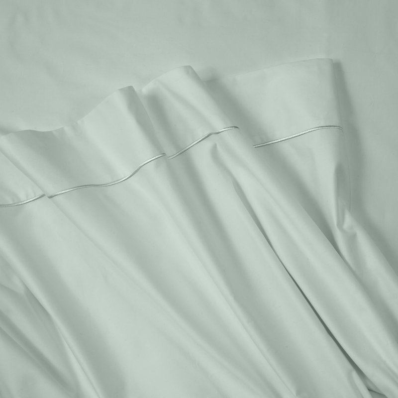 Supima 100% Cotton Standard Sheet Set, Limestone, King Sheet Set with 2 Pillowcases