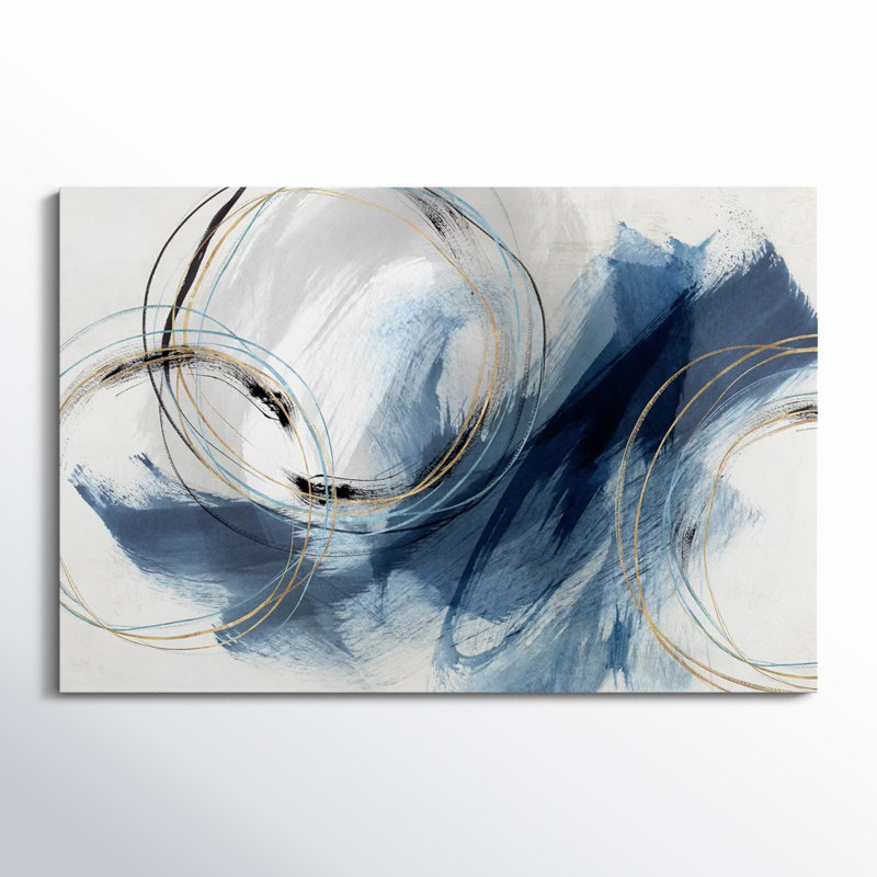 " Detour " by Isabelle Z, 40" H x 60" W, Wrapped Canvas, No Frame