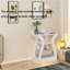 Table d'appoint multifonctionnelle avec station de charge - ports et prises USB, table de chevet et table de bout-1948362763