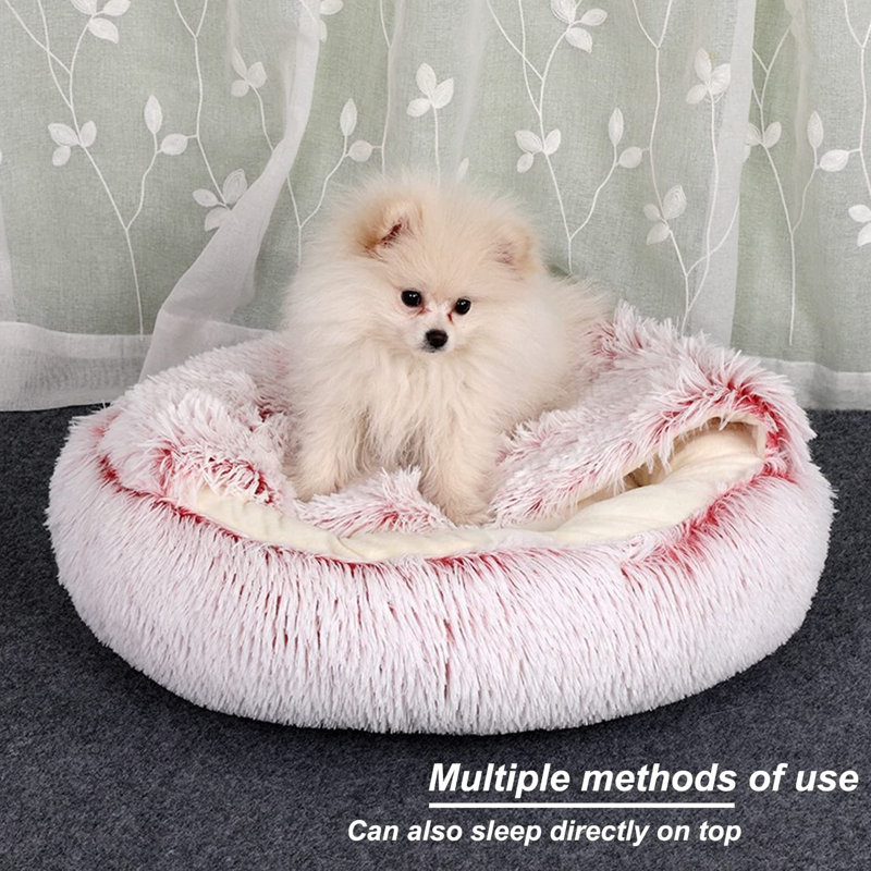 Boykins Pet Bed, Grey, 35cm H x 65cm W x 65cm D