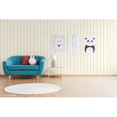 Drennen Nights Stripes 10m x 53cm Wallpaper Roll