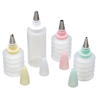 4 Piece Cookie and Cupcake Decorating Kit Set