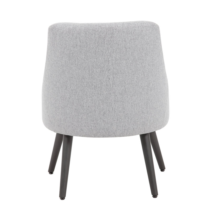 Polyester/Polyester Blend Seat Reception Chair with Metal Frame