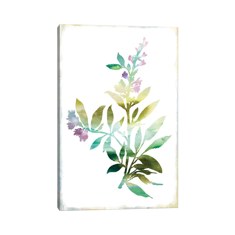 Summer Botanical III - Wrapped Canvas Painting, 101.6 cm H x 66.04 cm W x 1.91 cm D