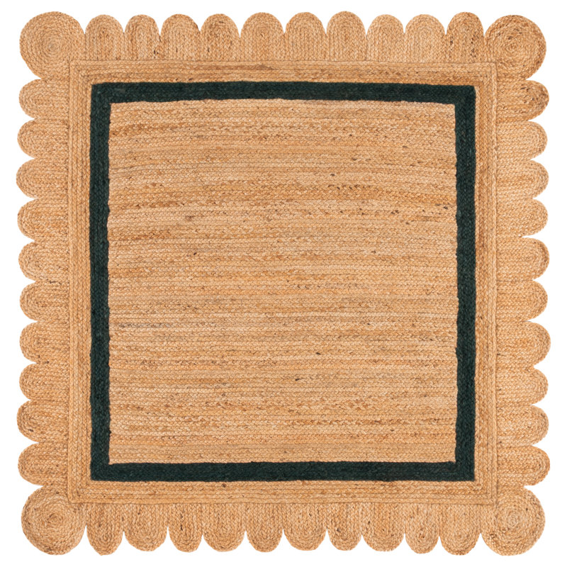 Inaki Jute/Sisal Area Rug, Square 6'